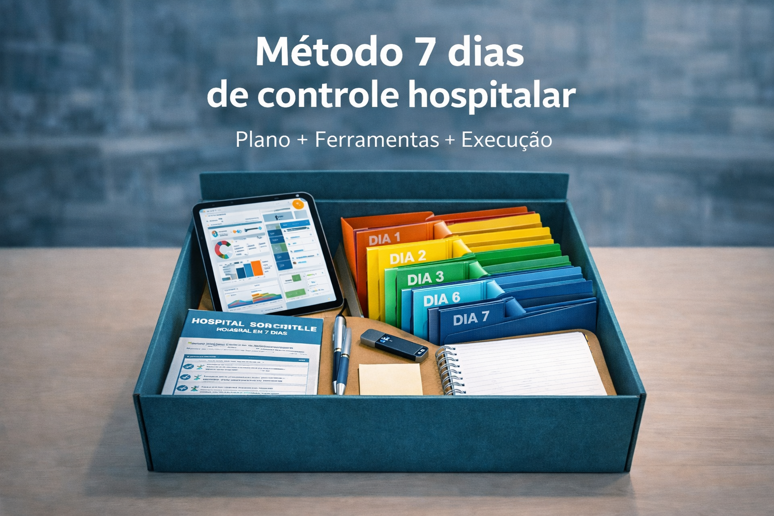 Kit Hospital Sob Controle em 7 Dias — conteúdo completo